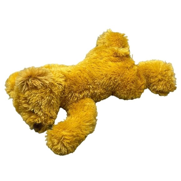 plush stuffed animal bear brown fuzzy 12" beads stuffing READ - Picture 1 of 4